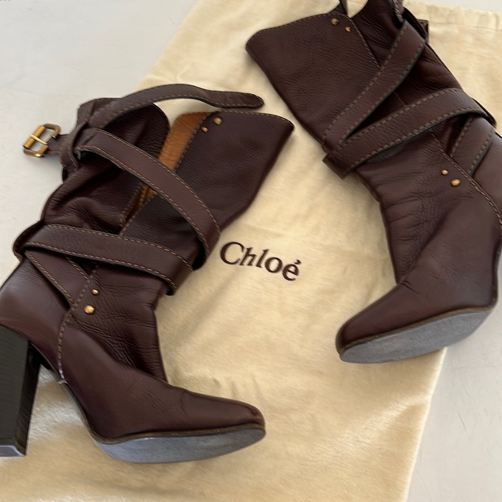 Chloe slouch boots